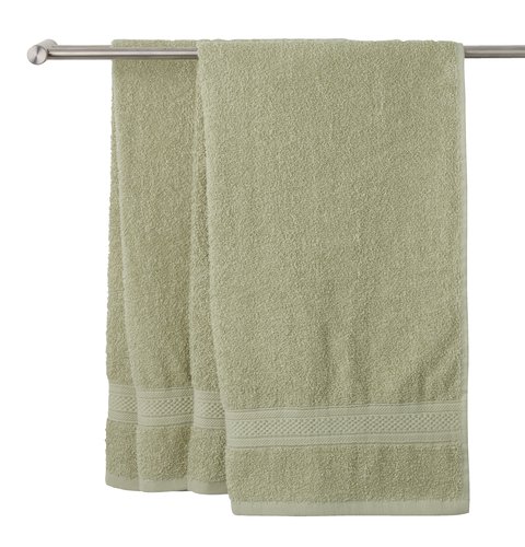 Bath towel UPPSALA 65x130 light green