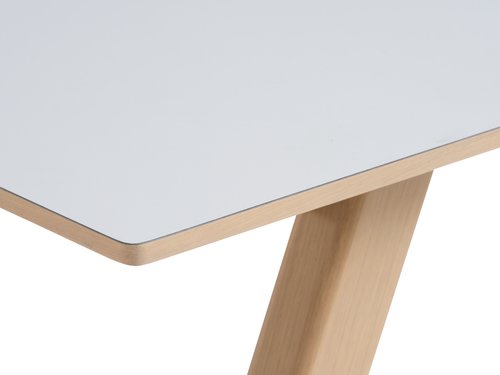 Table EGEBJERG 160/250 gris clair
