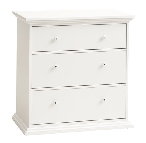 3 drawer chest FREDENSBORG white