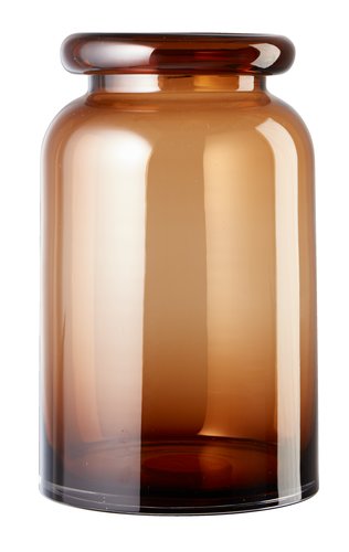Váza INGOLF Ø18xV30 cm hnedá