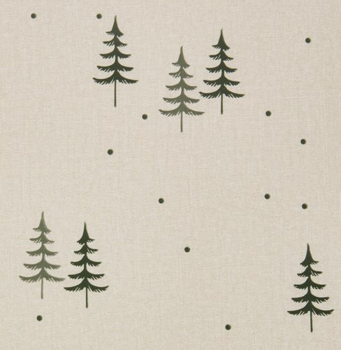 Karácsonyi viaszosvászon LIMNOKVARTS 140 fenyőfa mintás