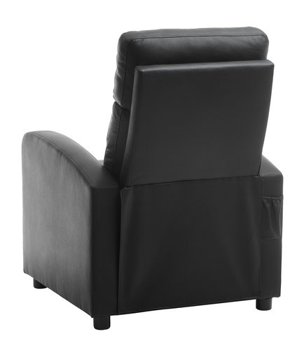 Fauteuil HOVEN zwart