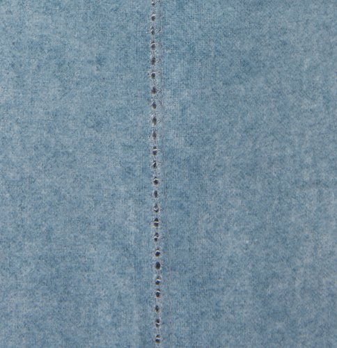 Completo copripiumino VITA Flanella 160x210 cm blu polvere