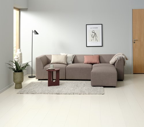 Sofa TERNDRUP chaise longue grey