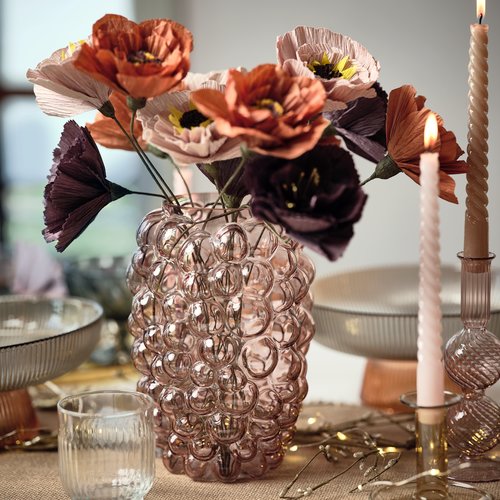 Artificial flower PER H40cm purple JYSK