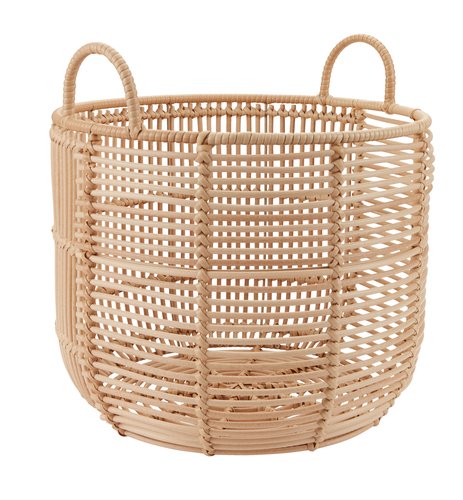 Basket ALVAR D35xH35cm natural