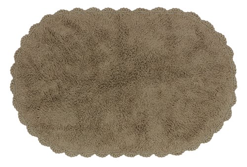 Bath mat SALTVIK 50x80cm khaki cotton
