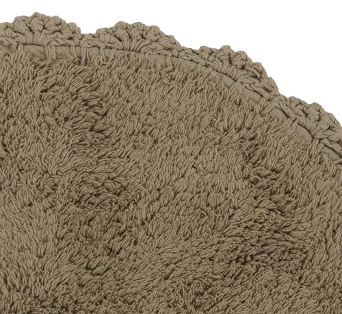 Bath mat SALTVIK 50x80cm khaki cotton