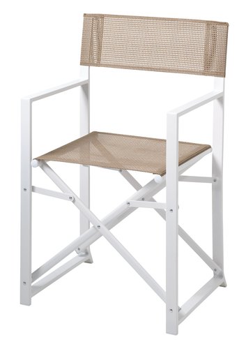 Összecsukható szék NAGELSTI fehér