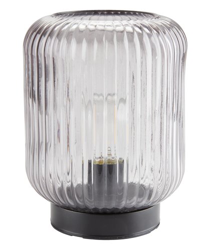 Lampe à piles SIMMA Ø13xH17 fumé