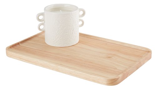 Candle JANSEN D8xH8cm white