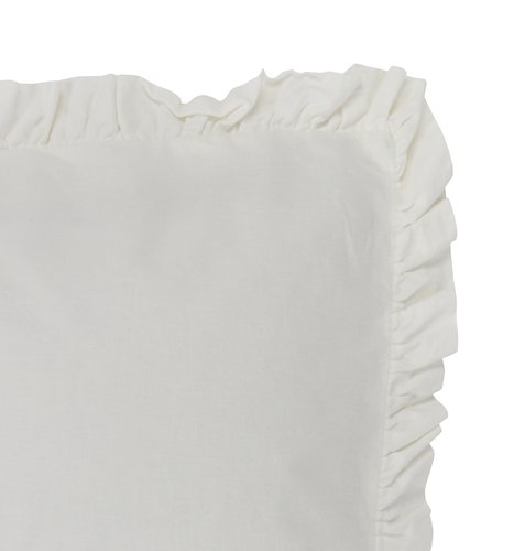 Completo copripiumino ELMA Cotone lavato 160x210 cm bianco