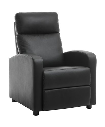 Fauteuil HOVEN zwart