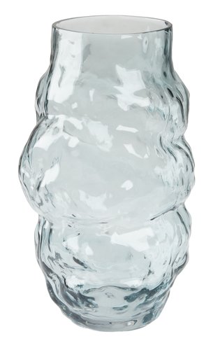 Vase JARL Ø18xH30cm blau