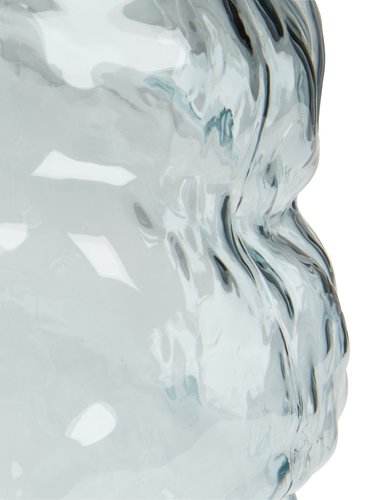 Váza JARL Ø18xV30 cm modrá