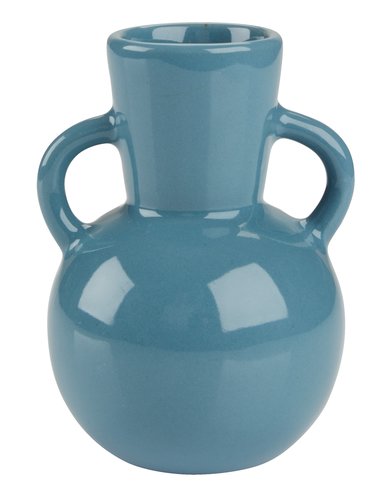 Vase VILHELM Ø9xH12cm blå