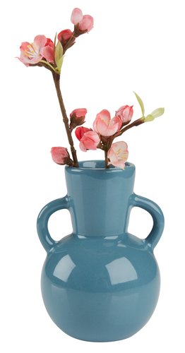 Vase VILHELM Ø9xH12cm blå