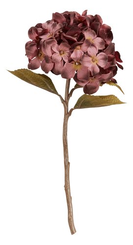 Kunstig blomst STIAN H36cm burgunder