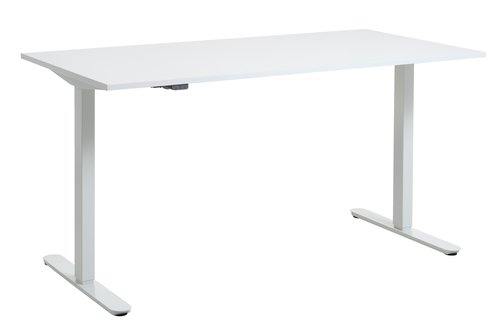 Állítható magasságú íróasztal SVANEKE 80x160 fehér