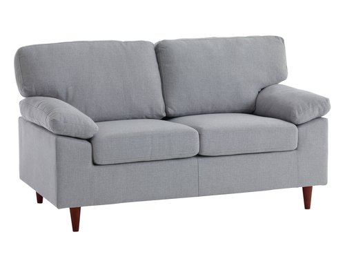 Sofa GEDVED 2-pers. lysegrå