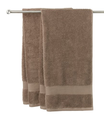 Ręcznik KARLSTAD 50x100 brązowy