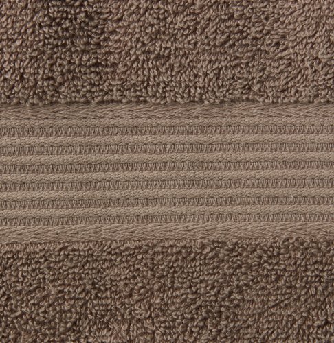 Håndklæde KARLSTAD 50x100 brun