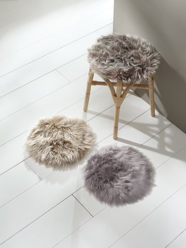 Sitzkissen TAKS Ø34 beige JYSK