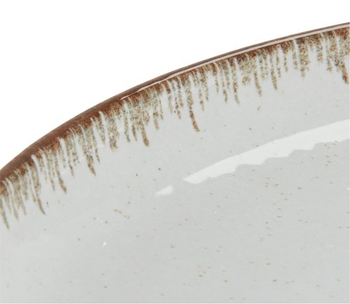 Plate FERDUS D19cm porcelain grey