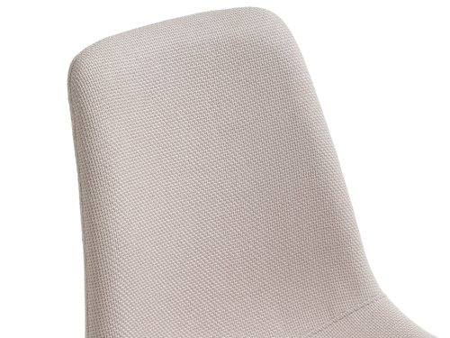 Trpezarijska stolica SEJLSTRUP svijetlo roza tkanina