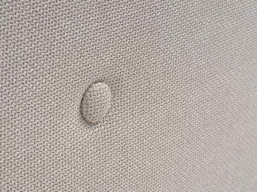 Estrutura de cama KONGSBERG 150x190 tecido bege
