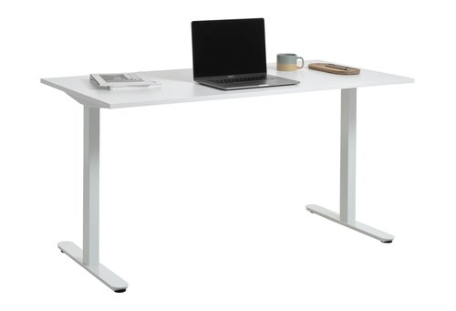 Bureau STAUNING 80x160 blanc