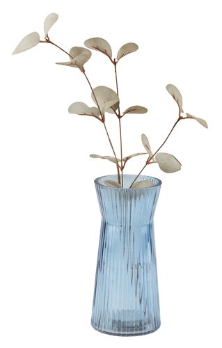 Vase HILBERT Ø8xH16cm blue