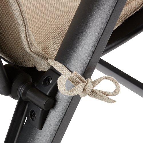 Garden cushion recliner chair BREDFJED offwhite JYSK