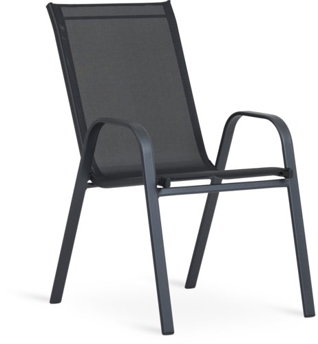 Složiva stolica LEKNES crna