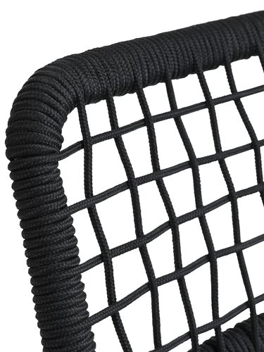 Stohovací židle LABING černá