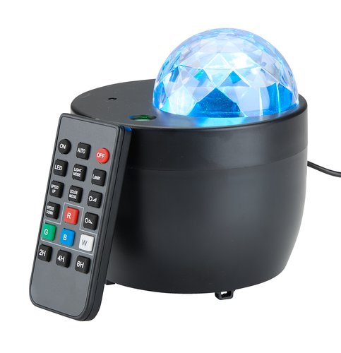 Lampe projecteur galaxie KARLO avec LED multicolores