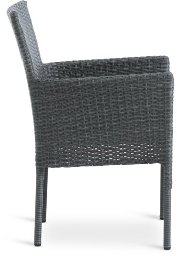 Rakásolható kerti szék AIDT szürke