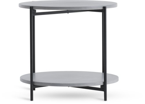 Tavolino OTTA Ø53xH46 cm grigio