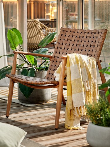 Lounge chair EDDERUP natural