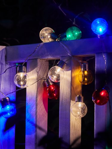 Guirlande lumineuse LED FINK L735cm a/50LED colorée