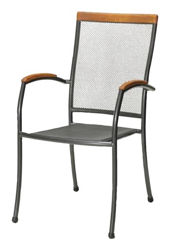 Rakásolható szék LARVIK szürke