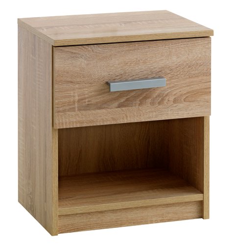 Bedside table TAPDRUP 1 drawer oak