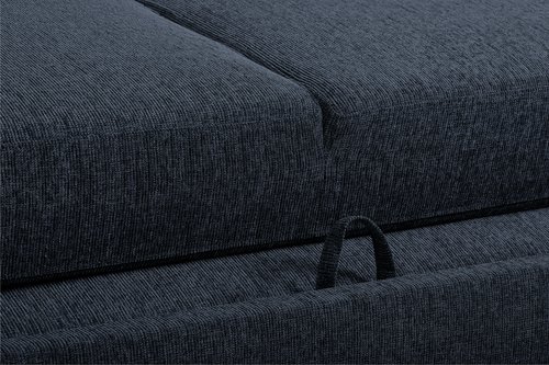 Canapé convertible mérid. VEJLBY gris f.