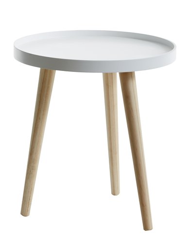 Side table deals round white