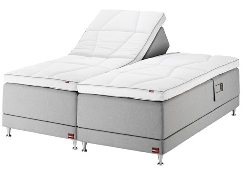 Regulerbar seng 90x200 TEMPRAKON E200 grå-30 XF