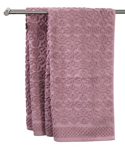 Badehåndkle STIDSVIG 70x140 lyserød