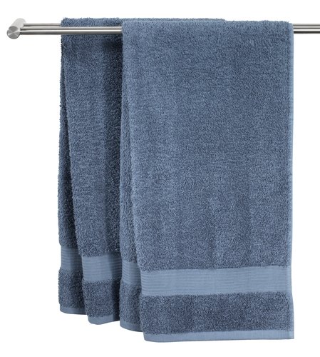 Bath towel KARLSTAD 70x140 dusty blue