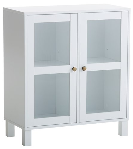 Display cabinet SKALS 2 doors white