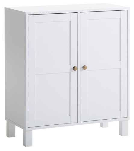 Armoire SKALS 2 portes blanc