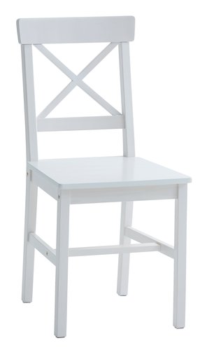 Jedálenská stolička EJBY biela